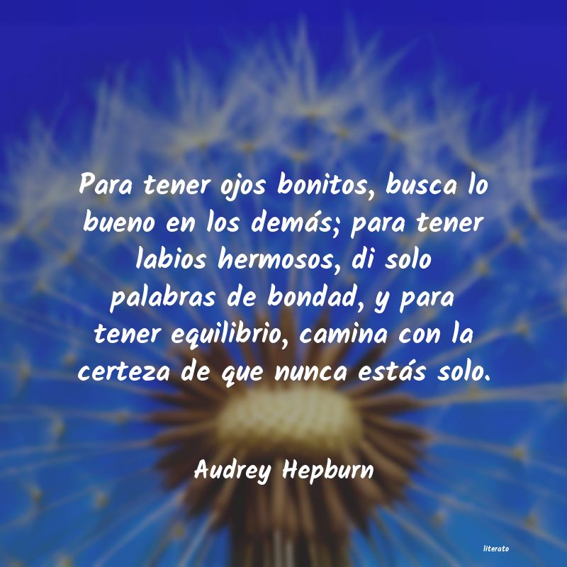 frases de Audrey Hepburn