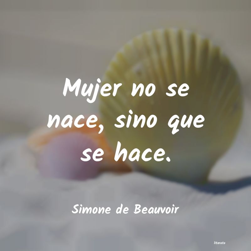 Frases de Simone de Beauvoir