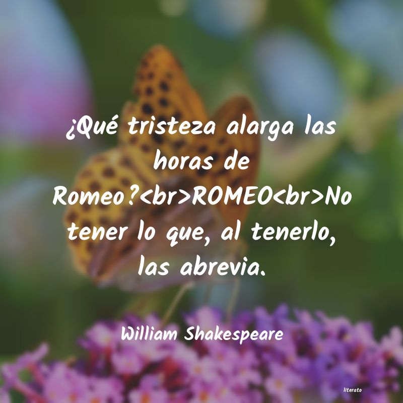 Frases de William Shakespeare