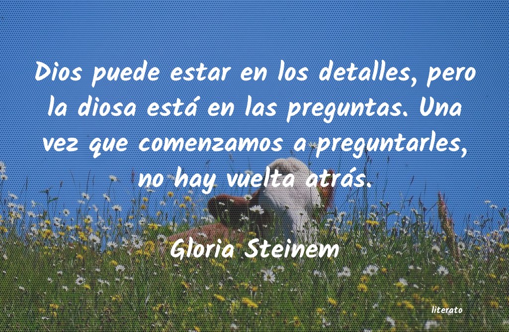frases de Gloria Steinem