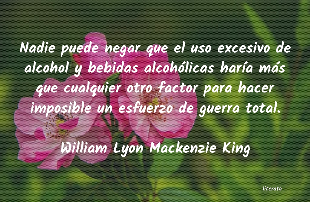 Frases de William Lyon Mackenzie King