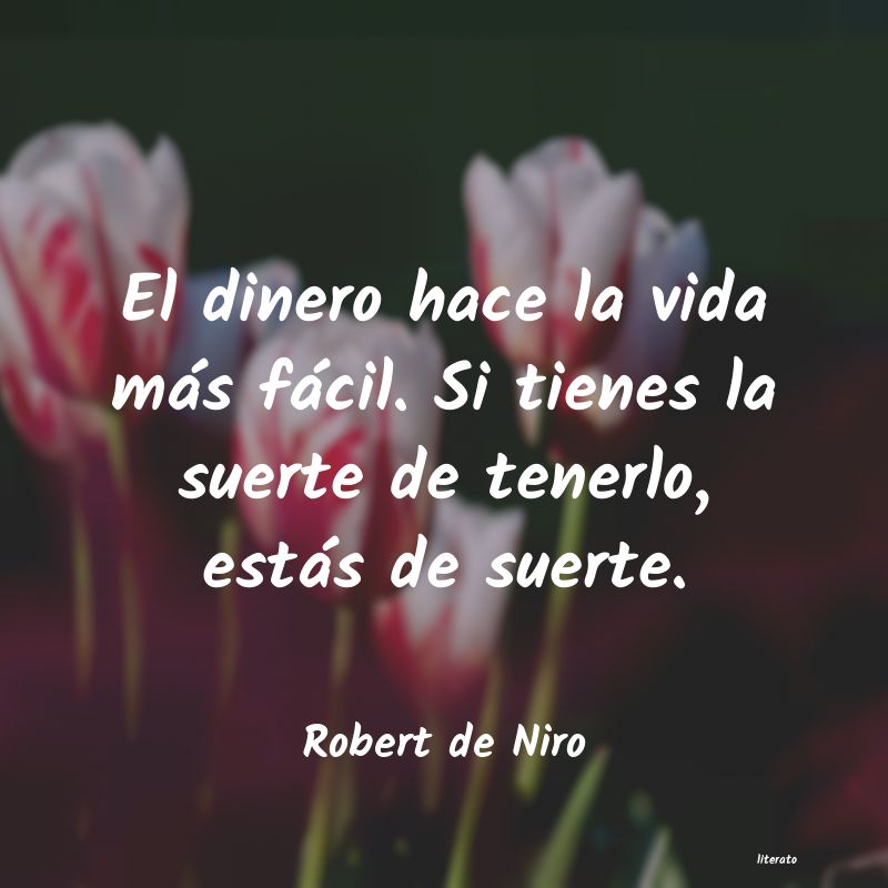 frases de Robert de Niro