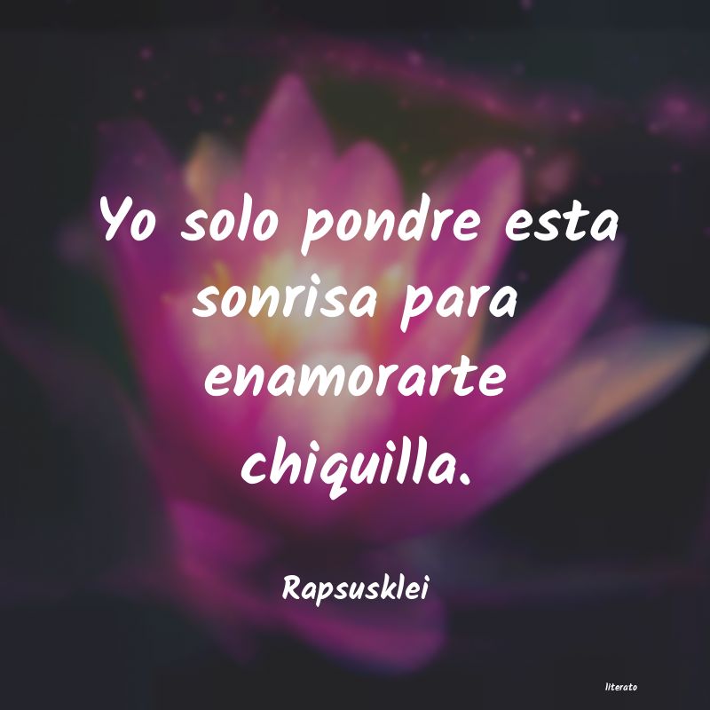 frases de Rapsusklei