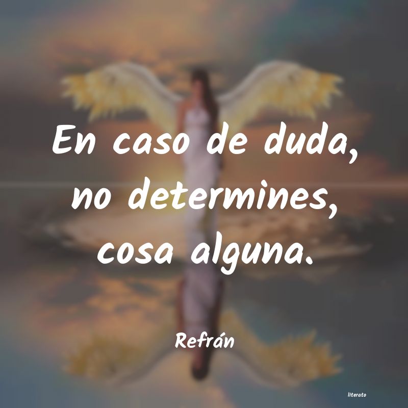 frases de Refrán