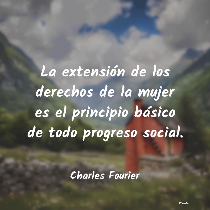 frases de Charles Fourier