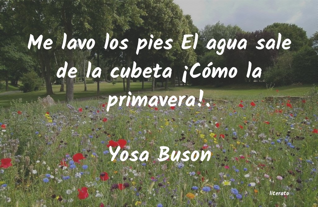 Frases de Yosa Buson