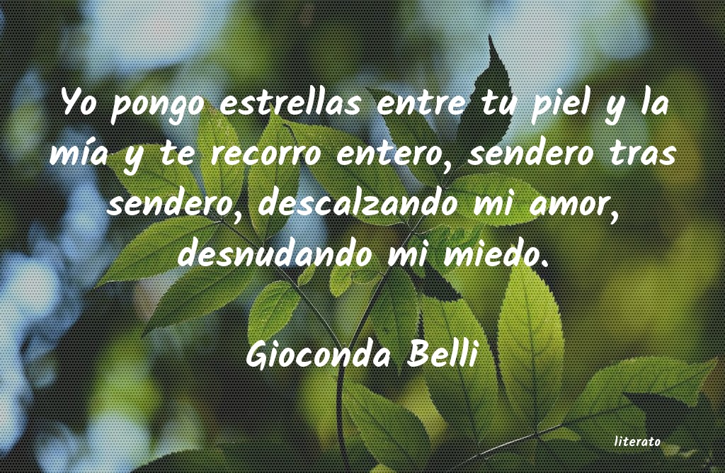 frases de Gioconda Belli