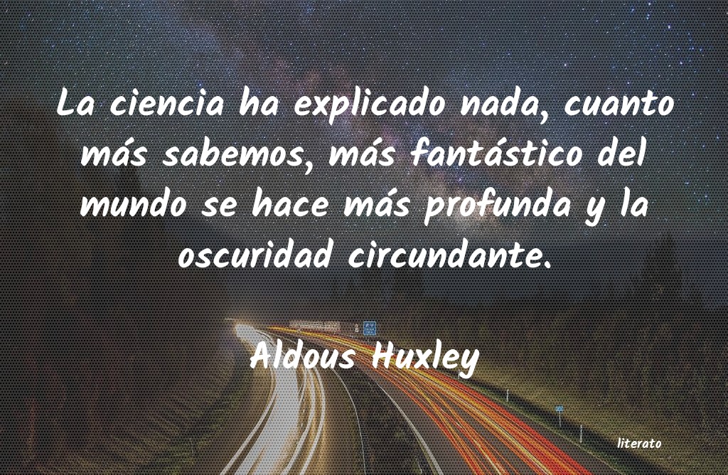 frases de Aldous Huxley