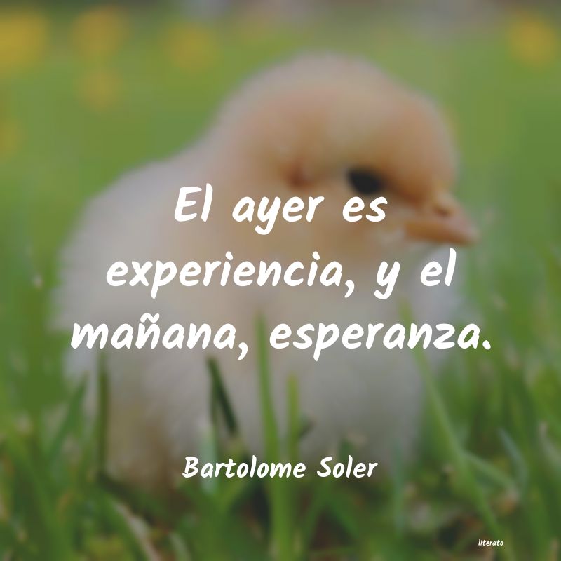 Frases de Bartolome Soler