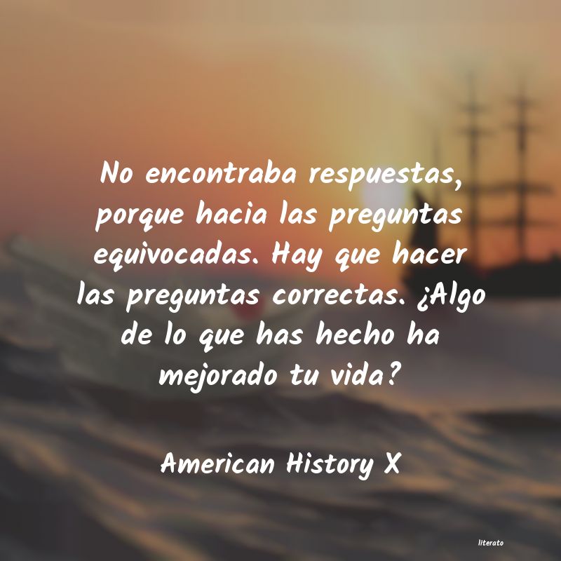 Frases de American History X