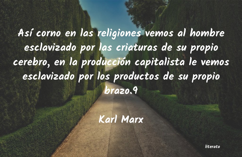 frases de Karl Marx