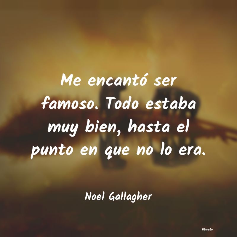 Frases de Noel Gallagher