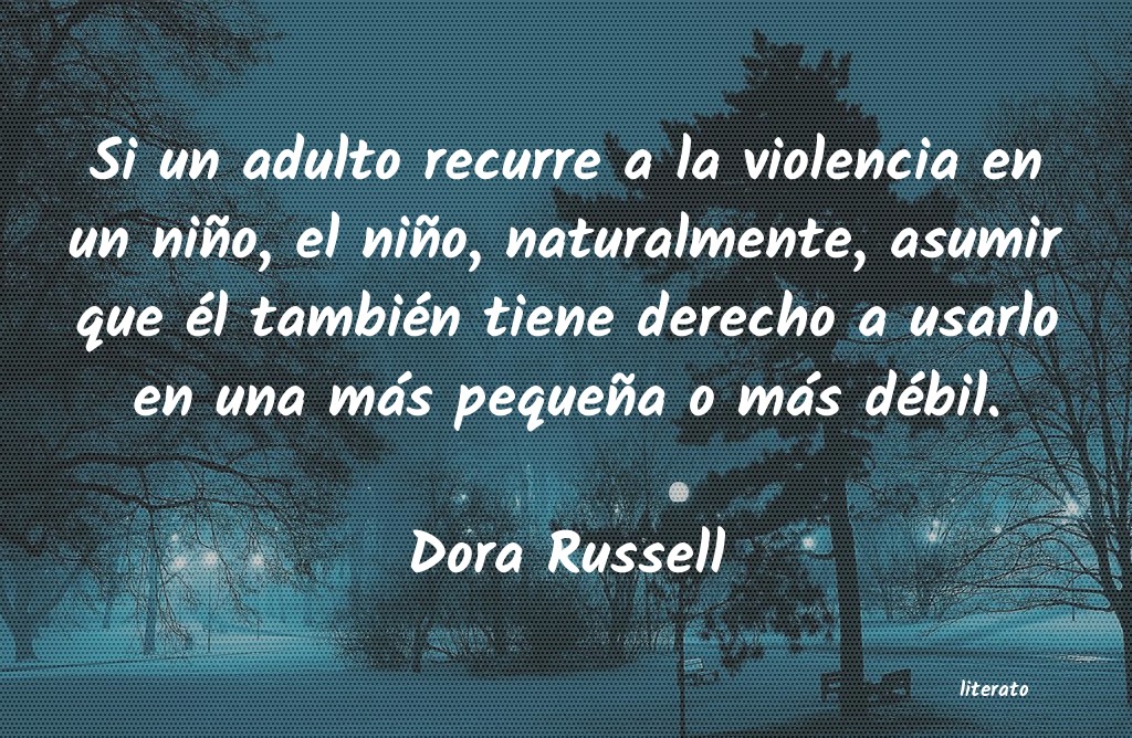 frases de Dora Russell