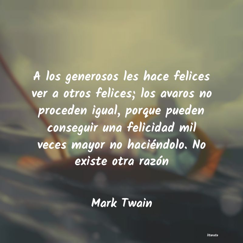 frases de Mark Twain
