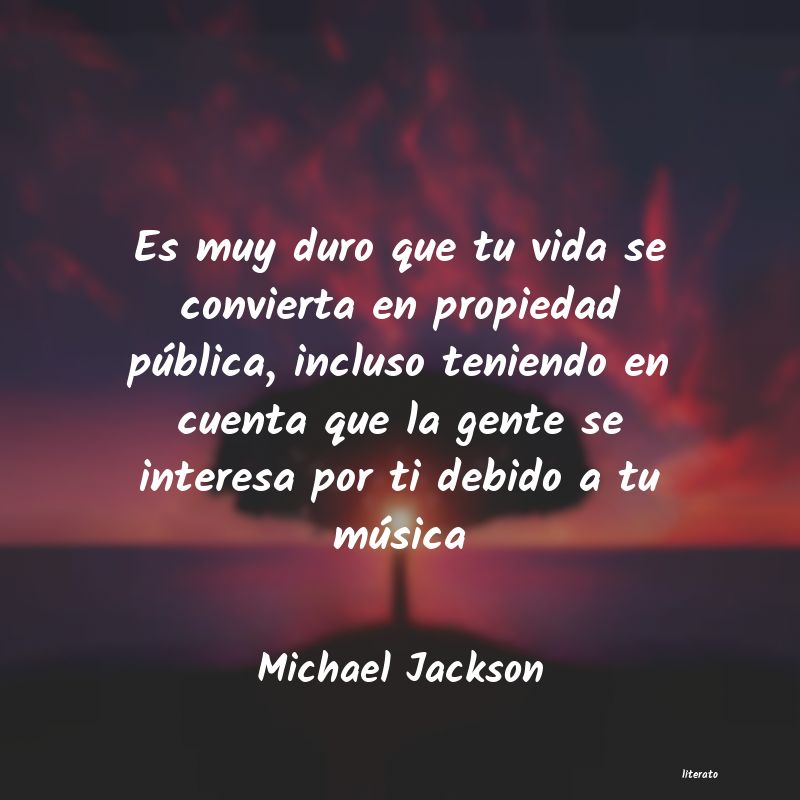 Frases de Michael Jackson