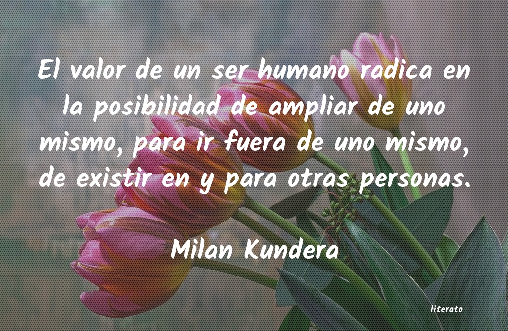 frases de Milan Kundera