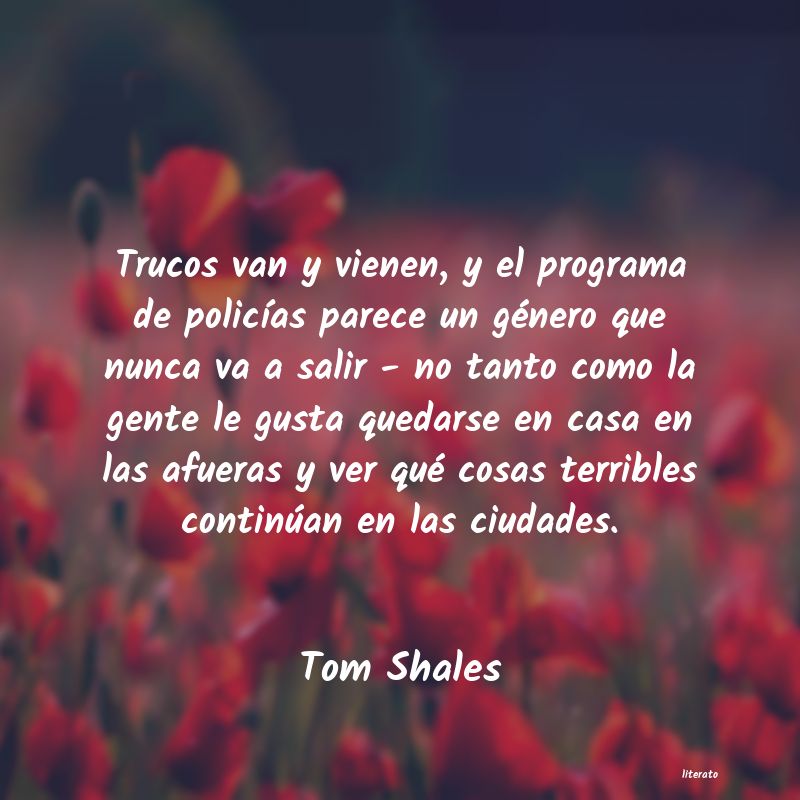 Frases de Tom Shales