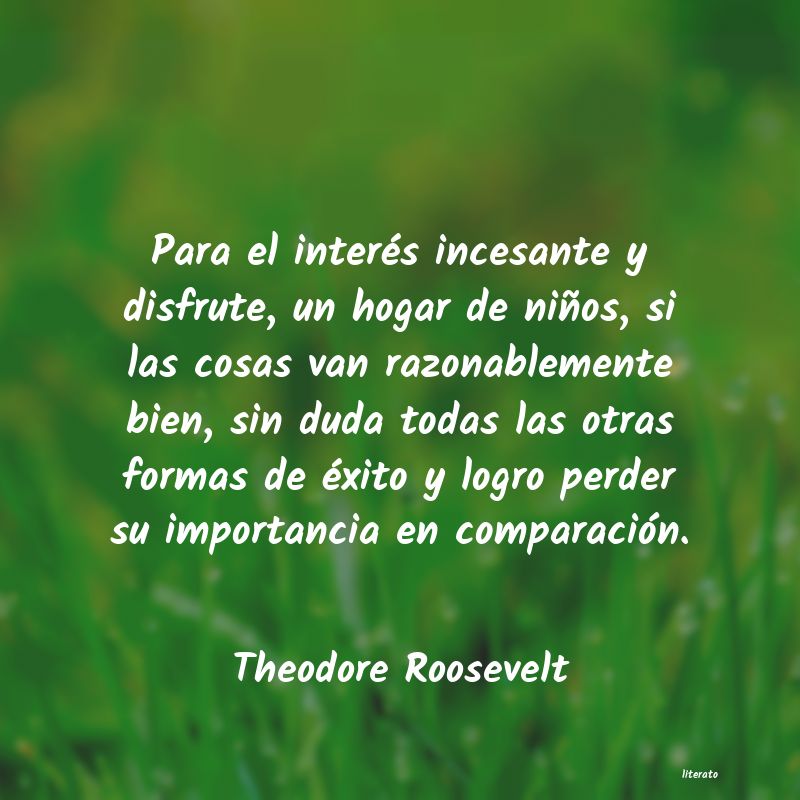 Frases de Theodore Roosevelt