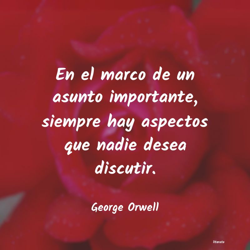 Frases de George Orwell