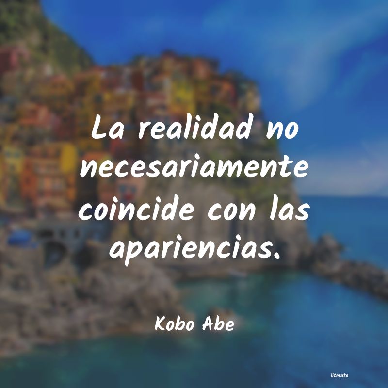 Frases de Kobo Abe