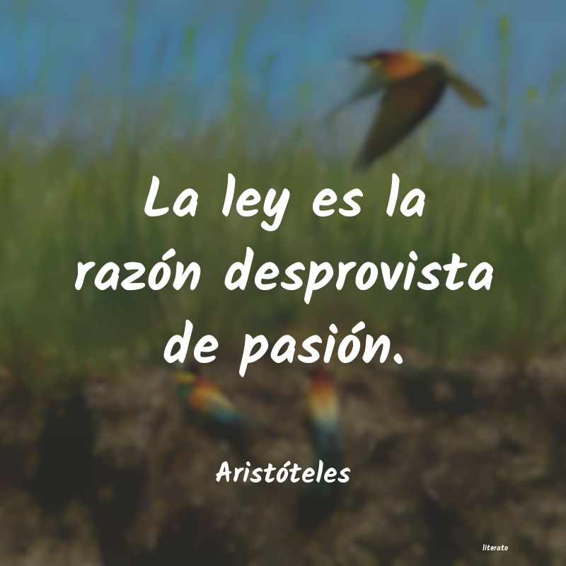 frases de Aristóteles