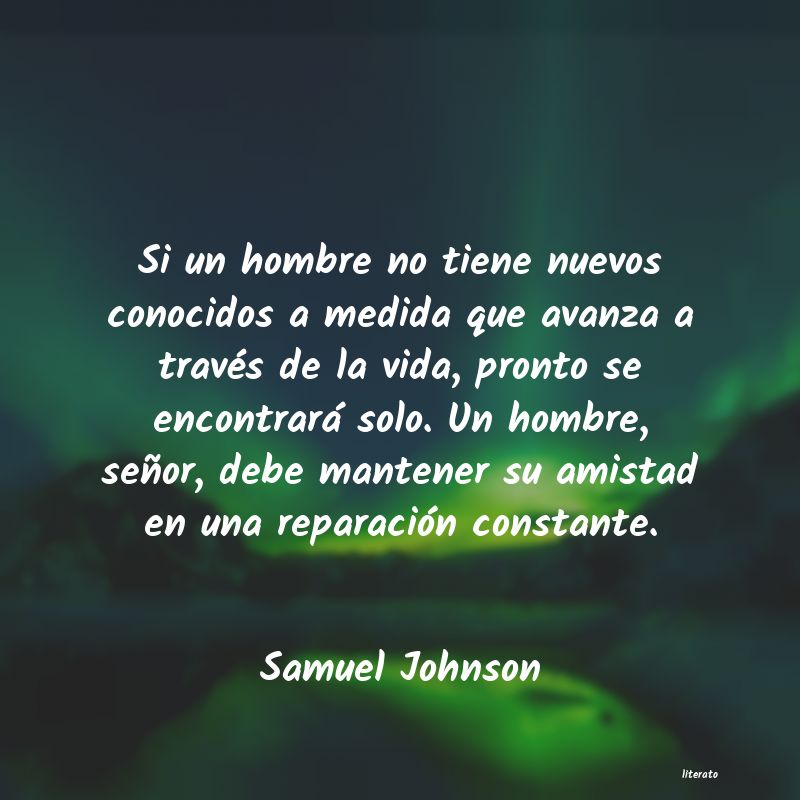 Frases de Samuel Johnson