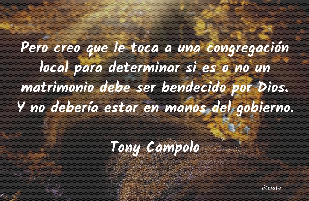 Frases de Tony Campolo