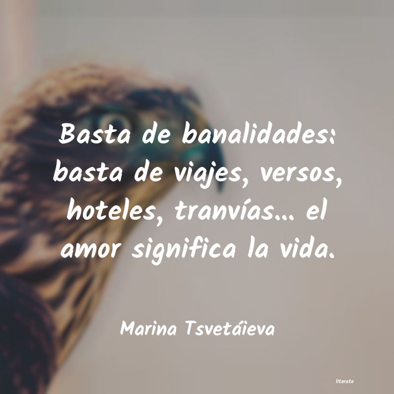 frases de Marina TsvetÃ¡ieva