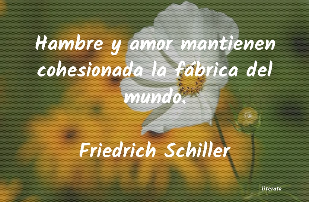 Frases de Friedrich Schiller