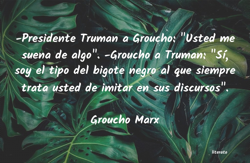 Frases de Groucho Marx