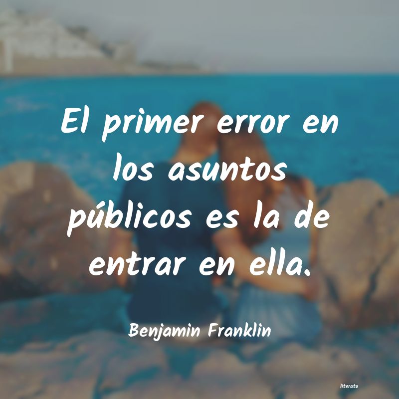 importancia benjamin franklin