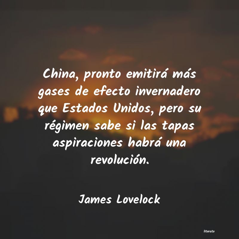 frases de James Lovelock