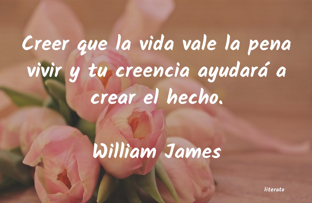 Frases de William James