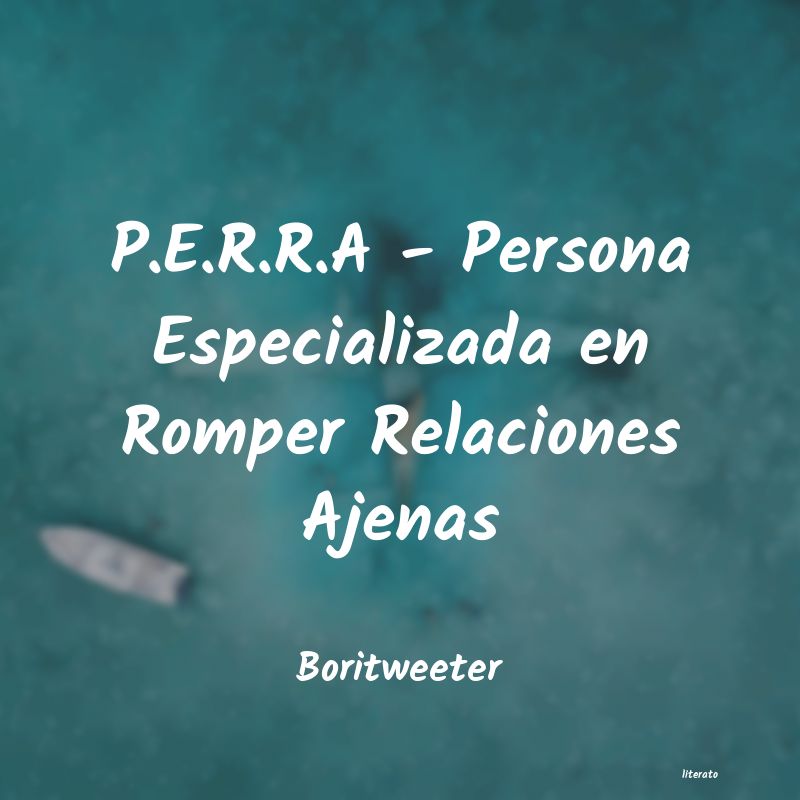 Frases de Boritweeter