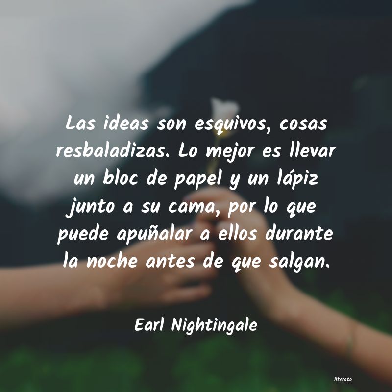 Frases de Earl Nightingale