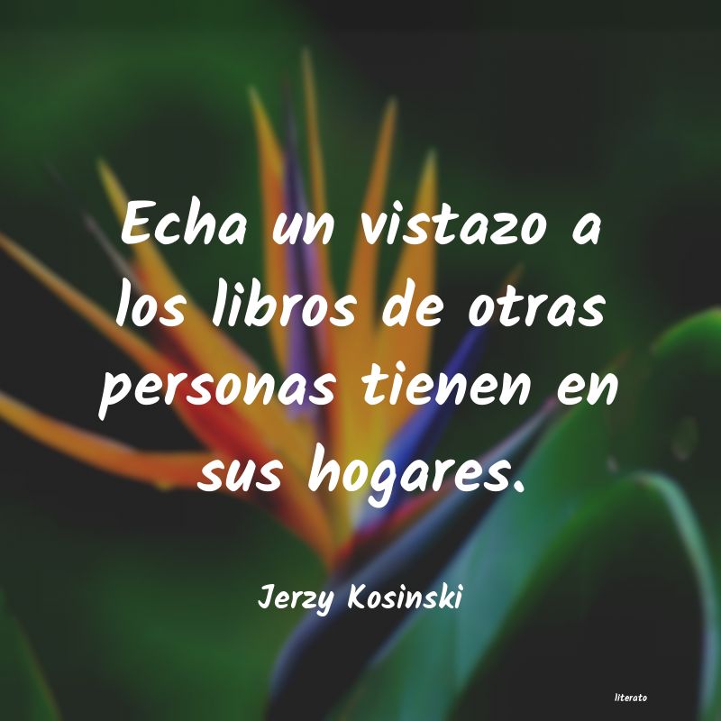 Frases de Jerzy Kosinski