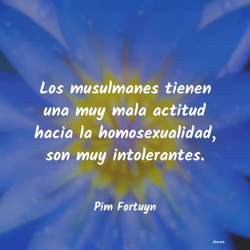 frases de Pim Fortuyn