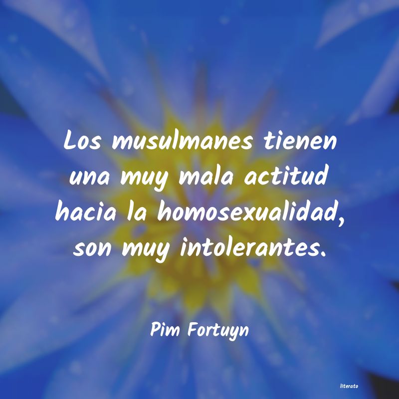 Frases de Pim Fortuyn