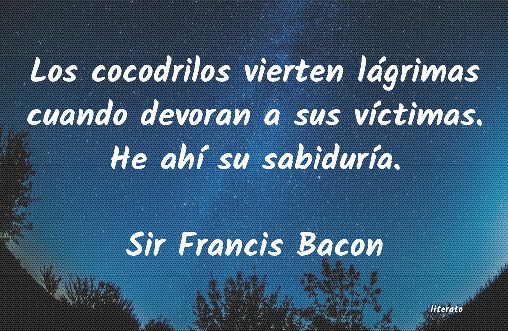frases de Sir Francis Bacon