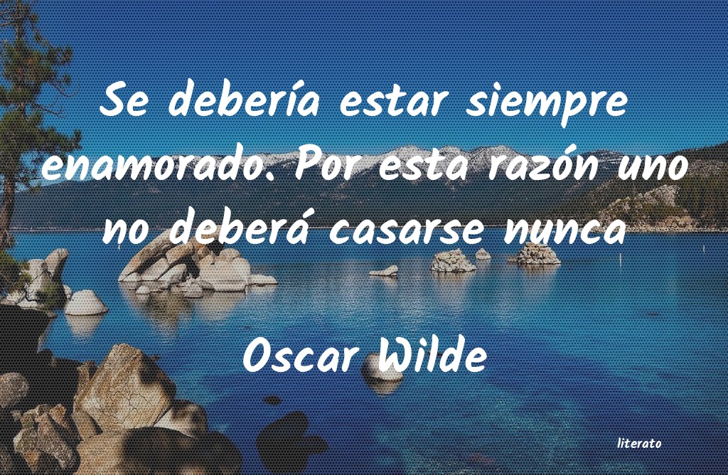 Frases de Oscar Wilde