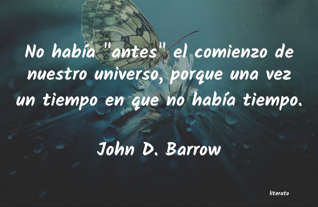 frases de John D. Barrow