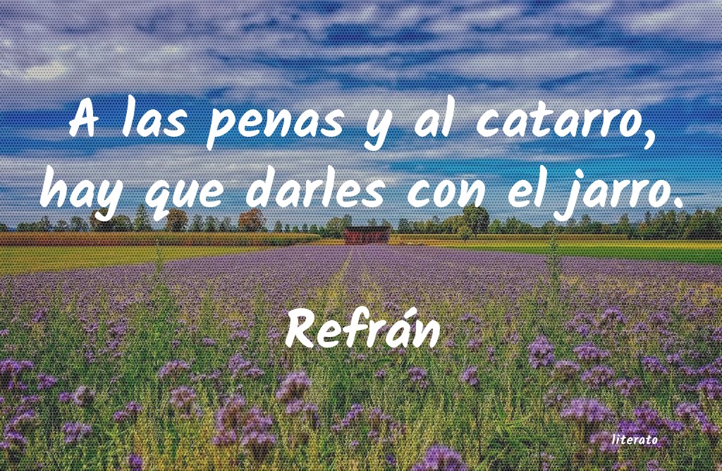 Frases de Refrán