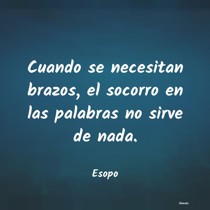 Frases de Esopo