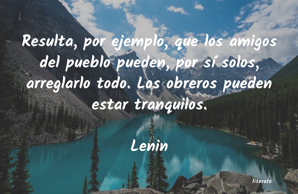 Frases de Lenin