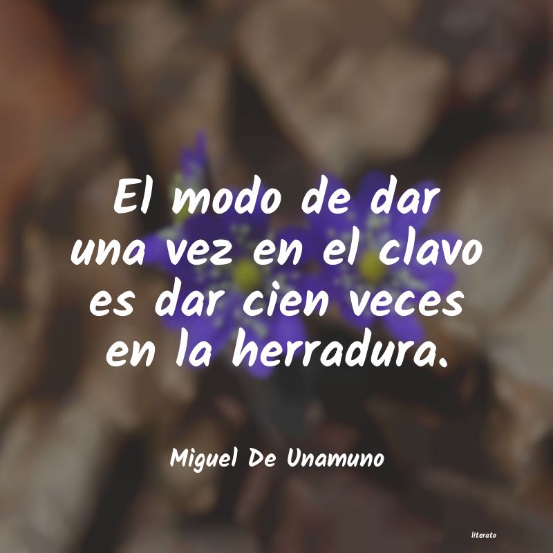 Frases de Miguel De Unamuno