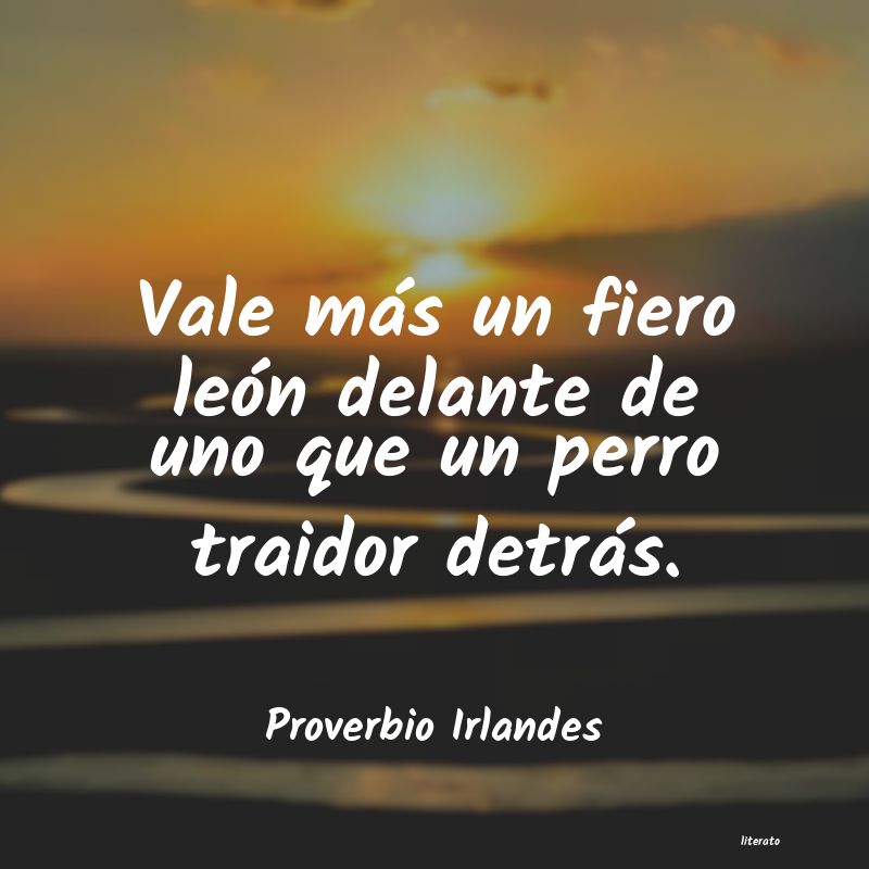 Frases de Proverbio Irlandes