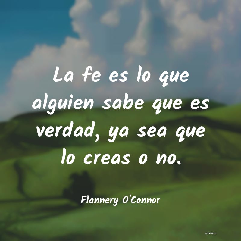 Frases de Flannery O'Connor