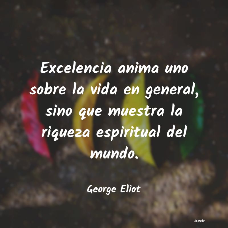 frases de George Eliot