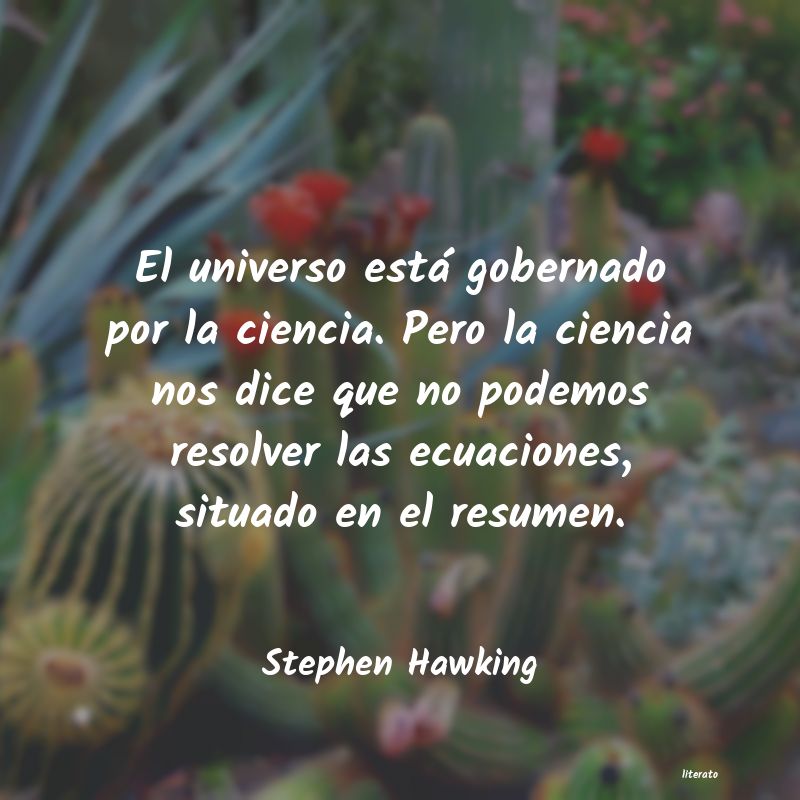 Frases de Stephen Hawking