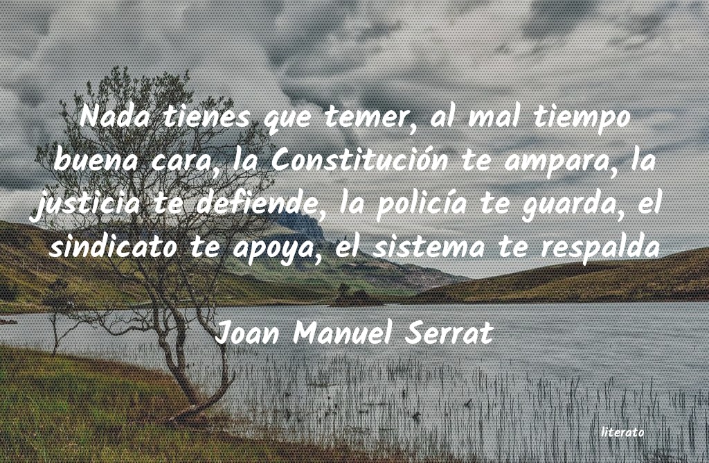 frases de Joan Manuel Serrat
